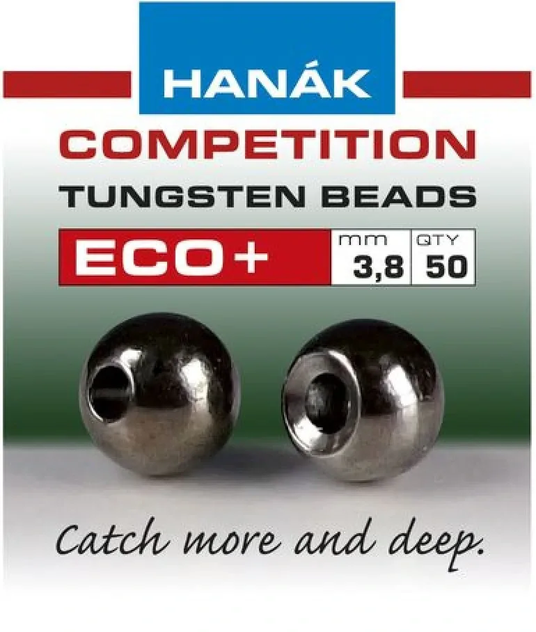 Hanák Competition Hanák Tungstenové Hlavičky Eco+ Černý Nikl 50ks Průměr: 3,8mm