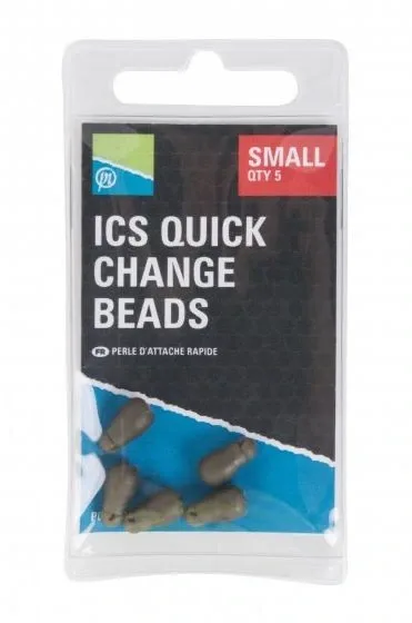 Preston Gumové Převleky ICS Quick Change Beads 5ks Velikost: Small