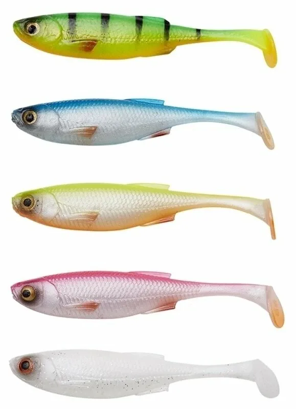 Savage Gear Gumová Nástraha Craft Shad Clear Water Mix 5ks Délka: 10cm