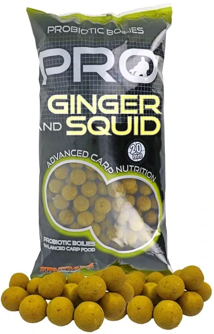 Starbaits Boilies Pro Ginger Squid Hmotnost: 2kg, Průměr: 20mm