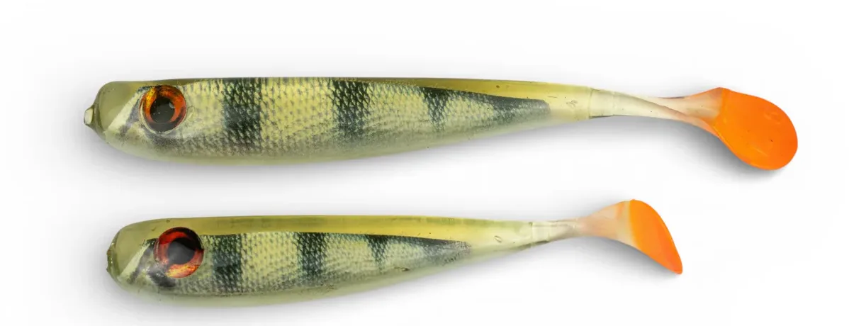 Yaccuza gumová nástraha hand made killer natural perch - 12,5 cm 11 g 2 ks