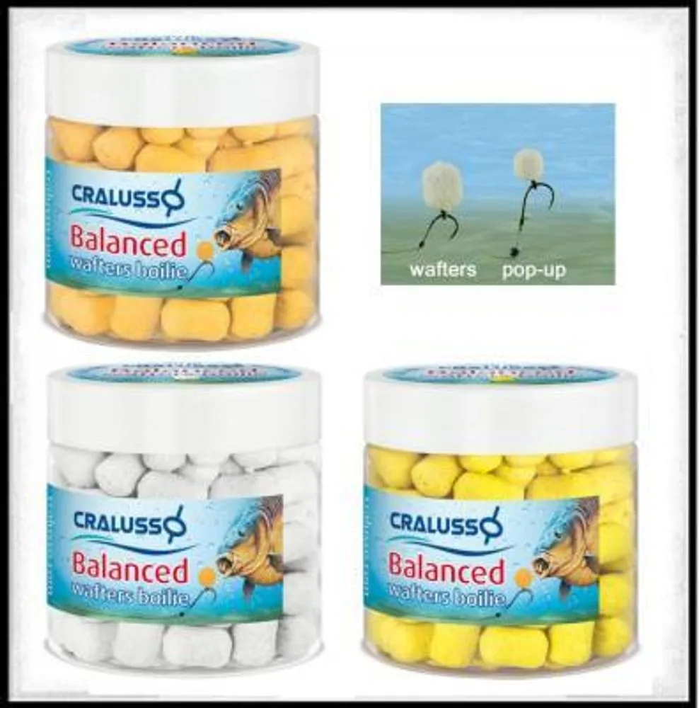 Cralusso Boilies Balanced Wafters 9x11mm 40g - Mango
