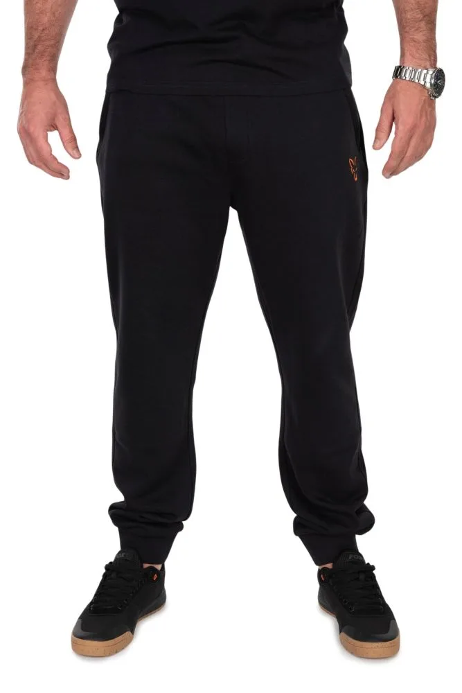 Fox tepláky classic joggers black/orange - l