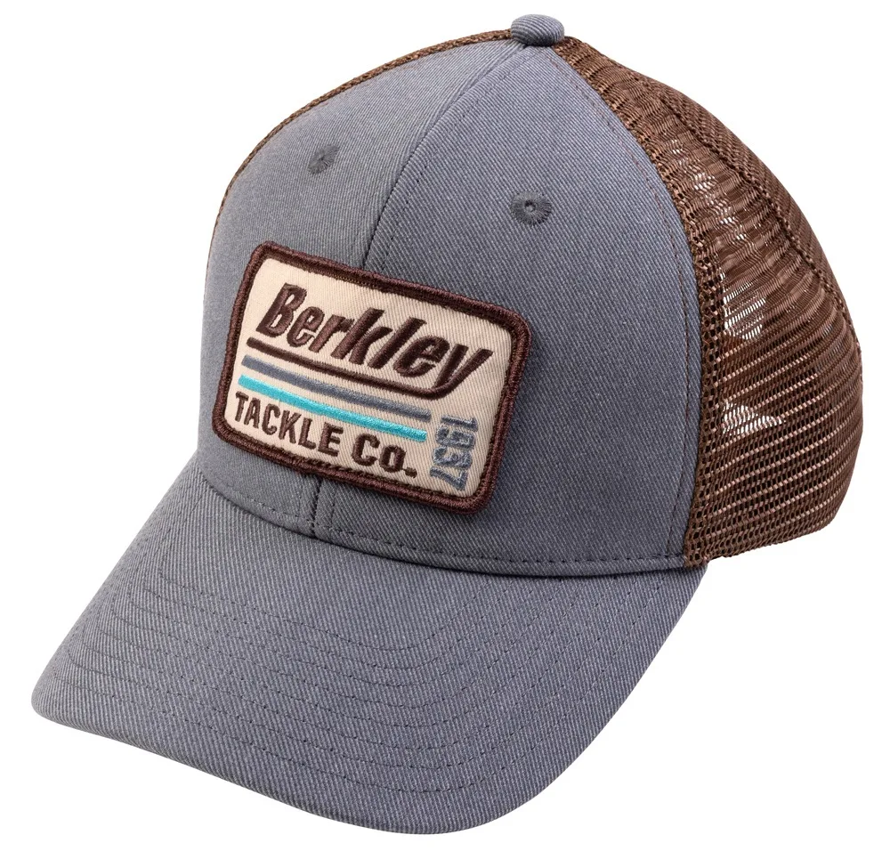 Berkley kšiltovka trucker cap heather khaki