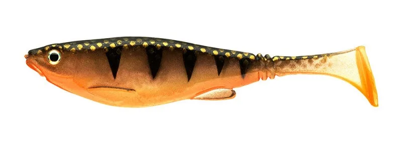 Daiwa gumová nástraha prorex belly shad natural uv perch - 8,5 cm 4 g