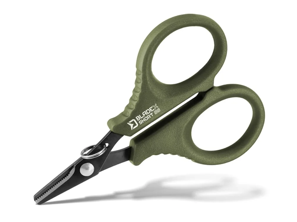 Delphin Nůžky s vroubky BladeX Short SS 9,5cm