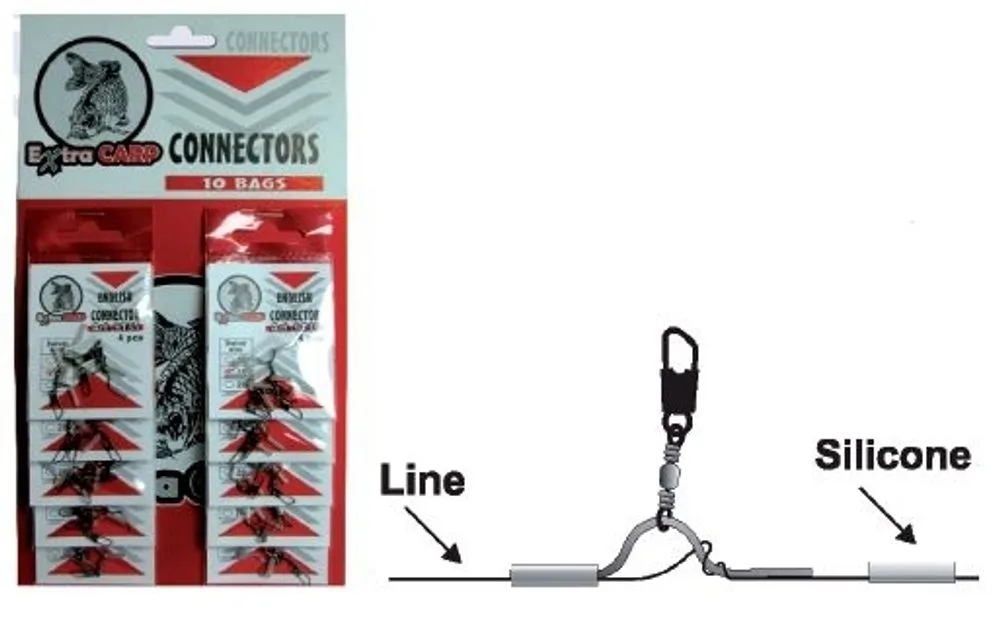 Filfishing Konektor na anglický splávek 4ks