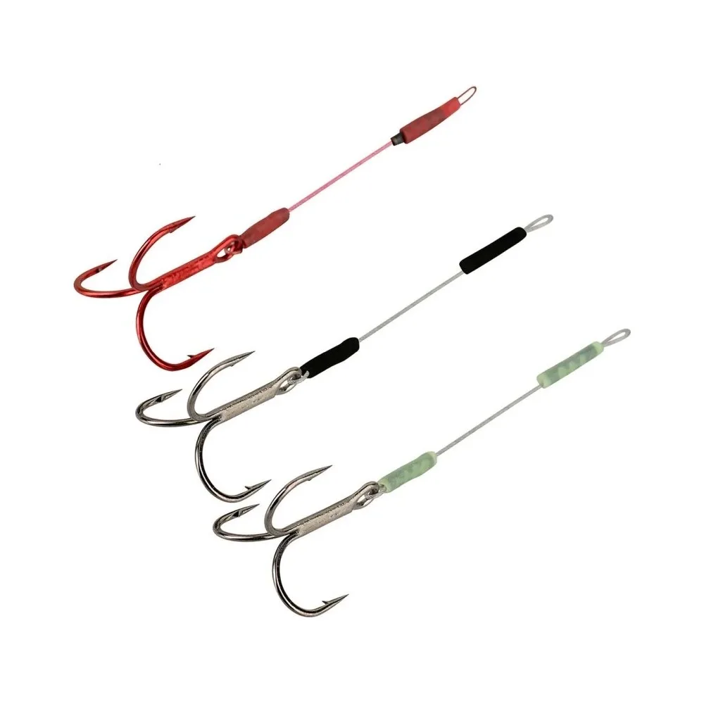 Savage Gear Návazce Carbon49 Stinger 3 ks Varianta: Délka-nosnost: 5,5cm - 11kg