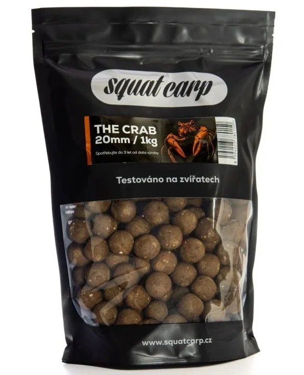 Squat carp boilies the crab - 5 kg 20 mm