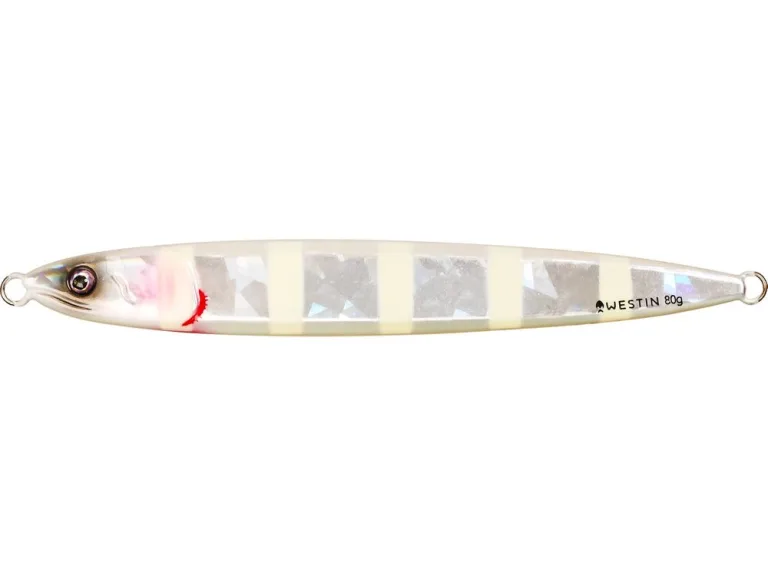 Westin Jig Flashin’ Anchovy Zebra Glow - 14cm 100g