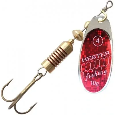 Hester Fishing Třpytka Osprey Red Hmotnost: 12g, Velikost: #5