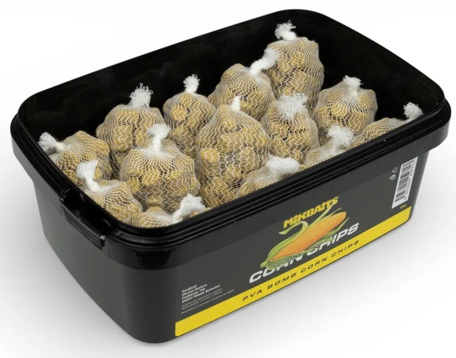 Mikbaits pva bomb corn chips 15 ks