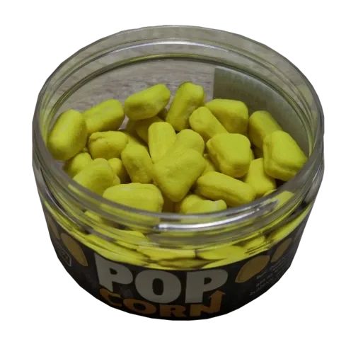 Poseidon Baits Pop-Corn Fluo Pop-Up Kukuřice 12mm 35g Hmotnost: 35g, Průměr: 12mm, Příchuť: Ananas