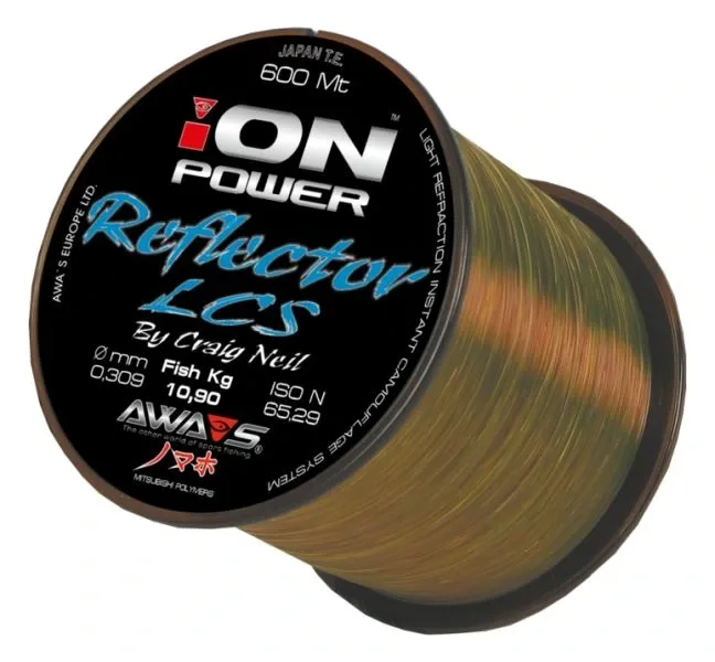 AWAS Vlasec ION Power Reflector LCS 600m Nosnost: 21,1kg, Průměr: 0,35mm