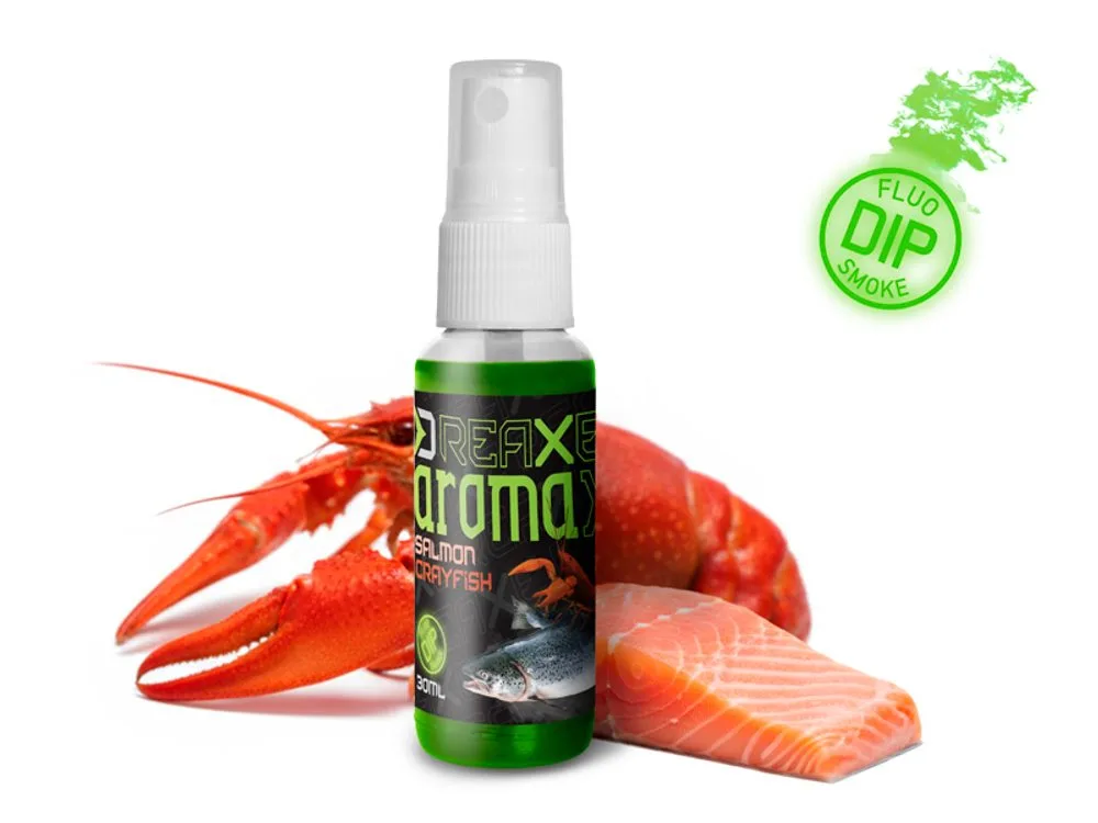 Delphin Dipovací sprej AromaX 30ml - Losos - Rak/zelená