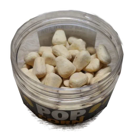 Poseidon Baits Pop-Corn Fluo Pop-Up Kukuřice 12mm 35g Hmotnost: 35g, Průměr: 12mm, Příchuť: Bílá Čokoláda