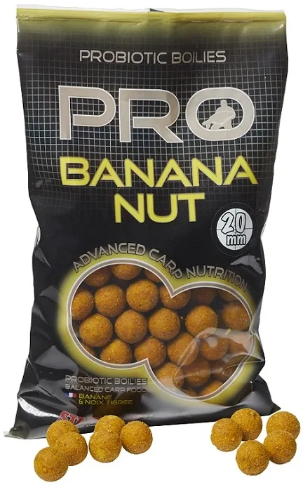Starbaits Boilies Pro Banana Nut Hmotnost: 800g, Průměr: 14mm