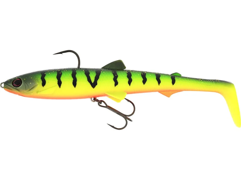 Westin Gumová nástraha BullTeez Shadtail R2F Tiger Perch - 18cm 70g