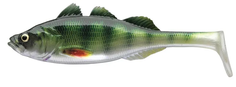 Daiwa gumová nástraha prorex live perch green perch - 11,5 cm 16 g