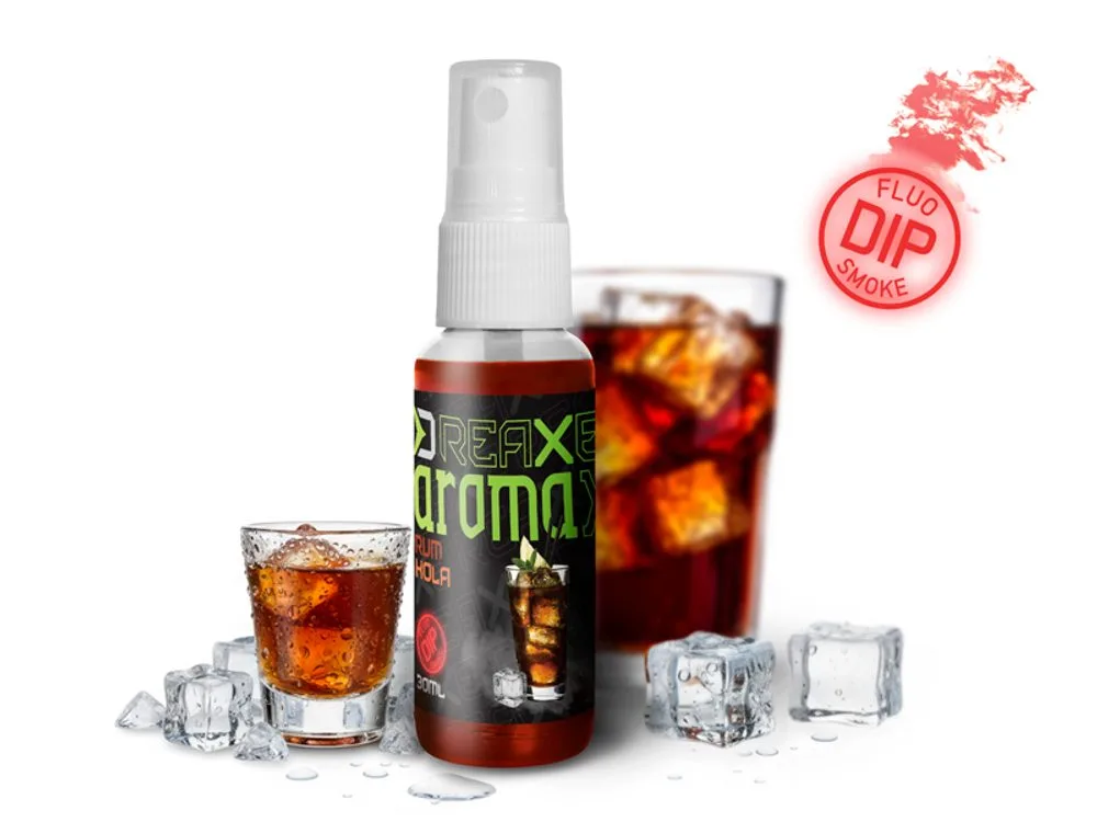 Delphin Dipovací sprej AromaX 30ml - Rum - Kola/červená