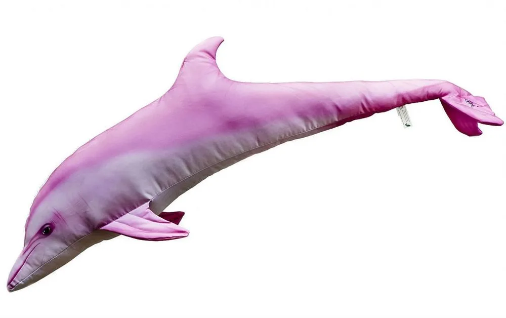 Gaby Polštář Delfín albín mini Růžový 55cm