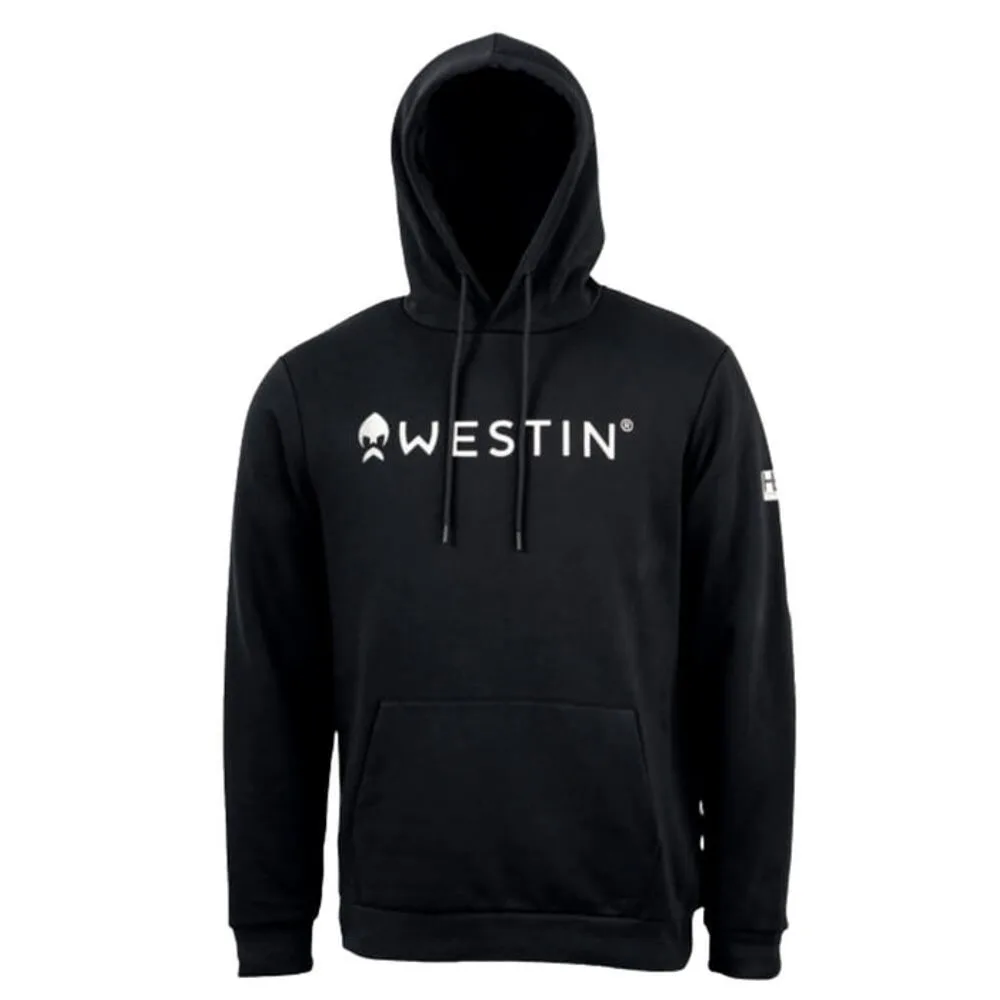 Westin Rybářská Mikina Hyper Realistic Hoodie Ink Black - S
