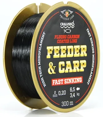 Cralusso vlasec feeder & carp line 150 m - 0,30 mm