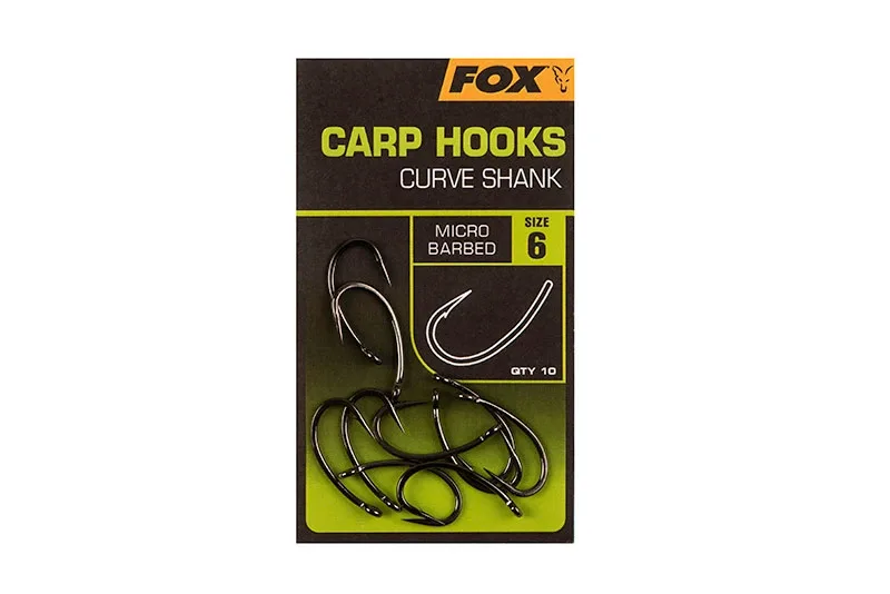 Fox Háčky Carp Hooks Curve Shank 10ks Velikost háčku: #2