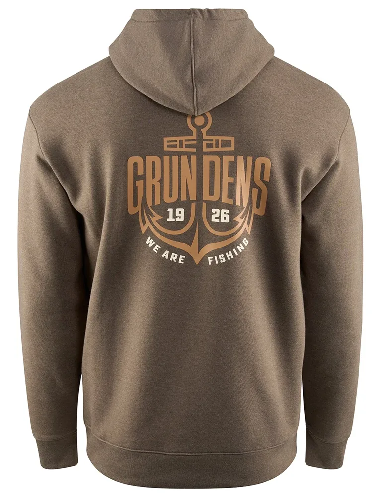 Grundéns mikina displacement dwr hoodie anchor otter heater - xxxl