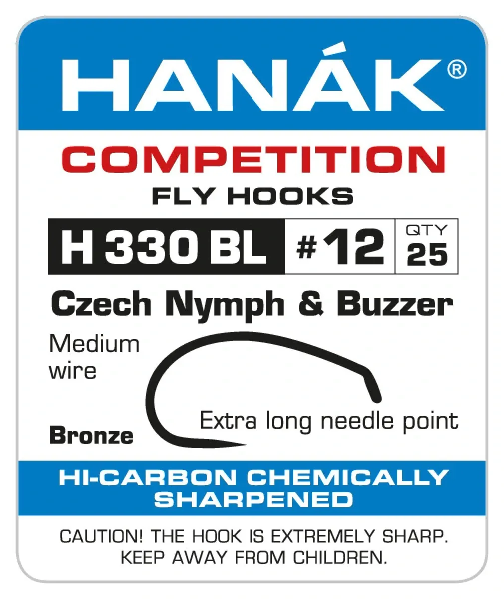 Hanák Competition Hanák Háčky H 330 BL Velikost háčku: #12