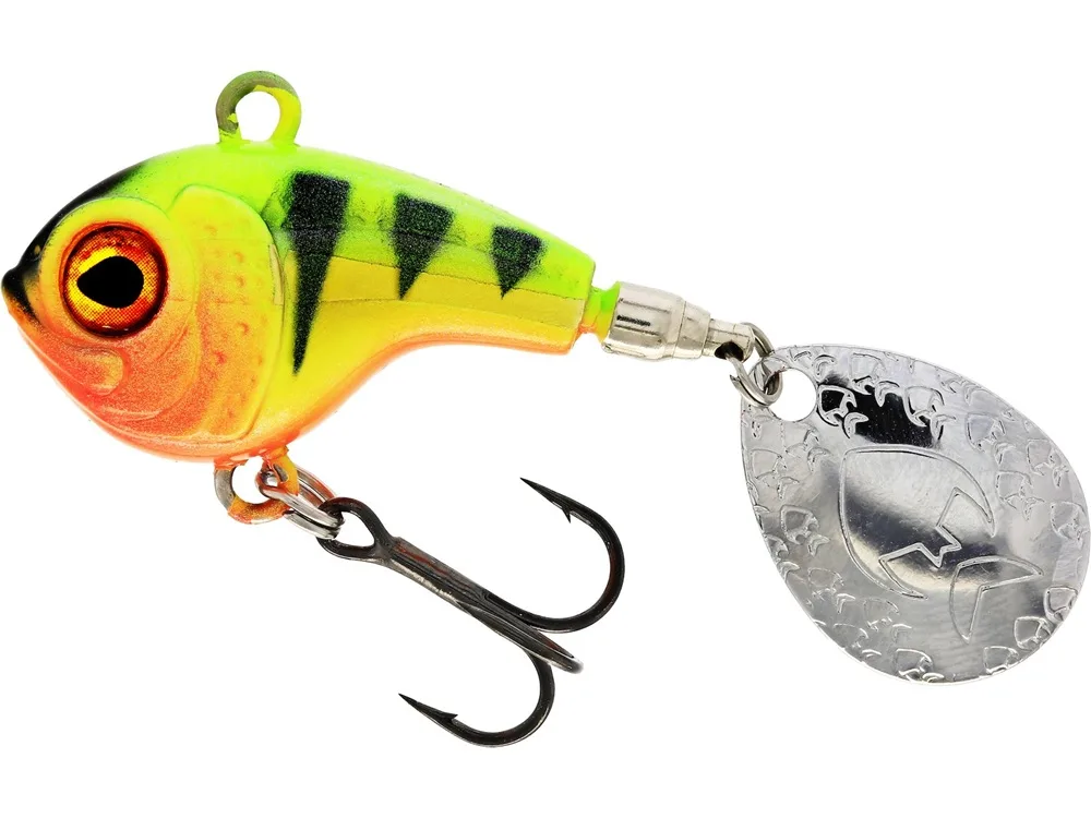 Westin nástraha dropbite tail jig chartreuse perch - 3,4 cm 17 g