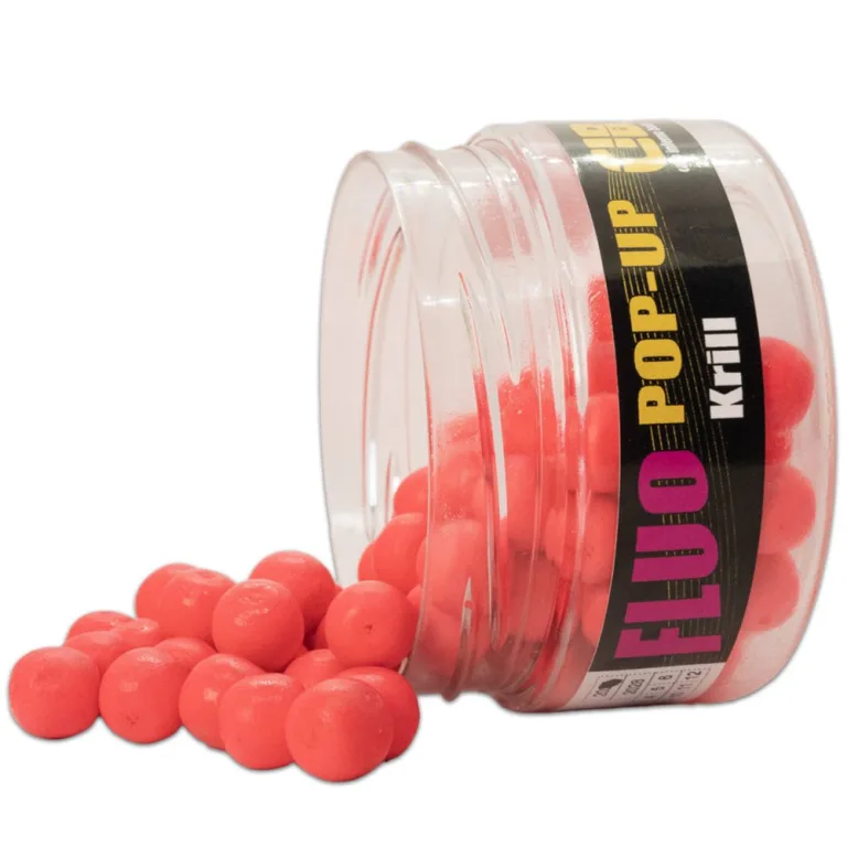 Carp Inferno Pop-up Boilies Fluo 12mm 200ml - Krill