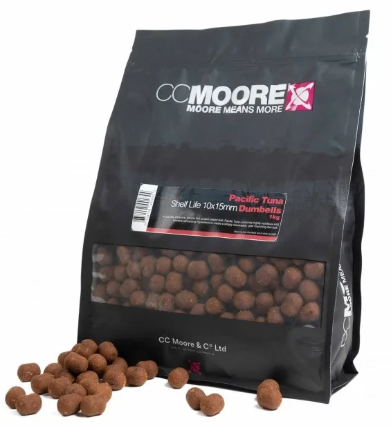Cc moore boilies pacific tuna dumbells - 1 kg 10x15 mm