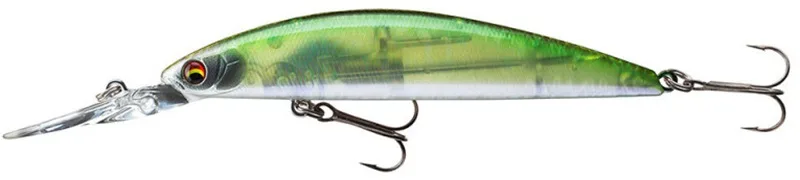 Daiwa wobler tournament current master 93f-dr green flash ghost - 9,3 cm 12 g