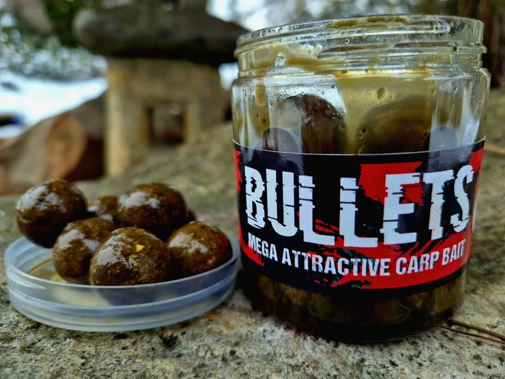G.B.U. Boilies v dipu Bullets Belachan 200g - 20mm