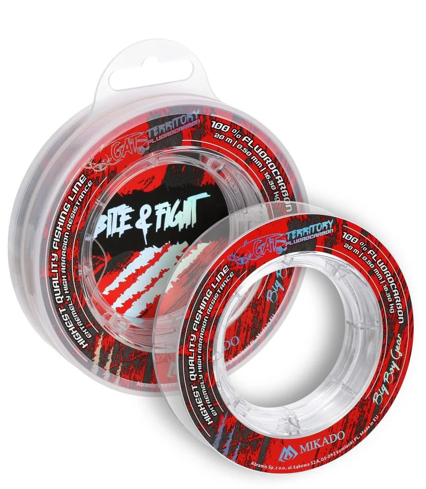 Mikado vlasec fluocarbon cat territory 20 m - 1,00 mm 65,00 kg