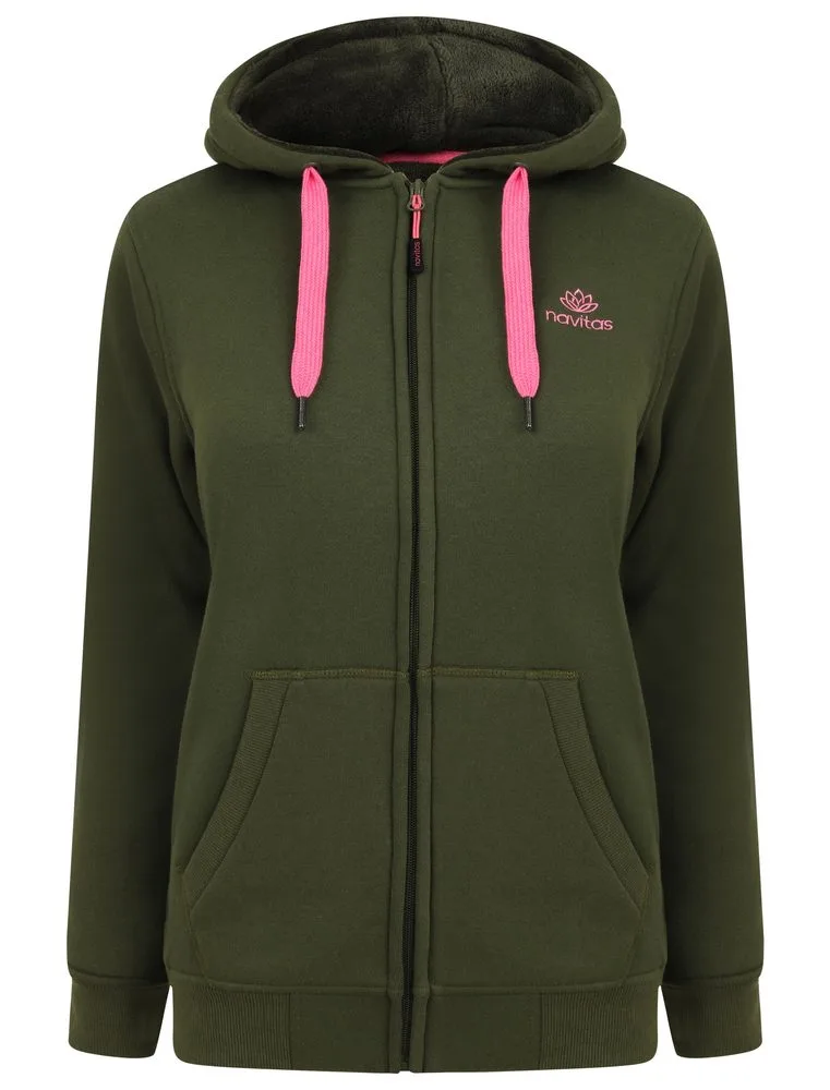 Navitas Dámská Rybářská Mikina Women´s Sherpa Zip Hoody - XXL
