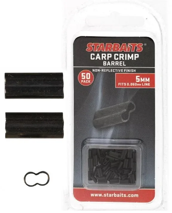 Starbaits Spojka Carp Crimps 50ks Průměr: 5mm