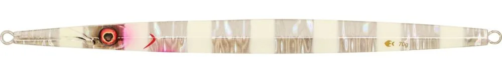Westin pilker garzilla zebra glow - 24 cm 110 g
