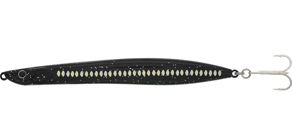 Westin pilker sandy fixed sbass black silhouette scales - 12 cm 24 g