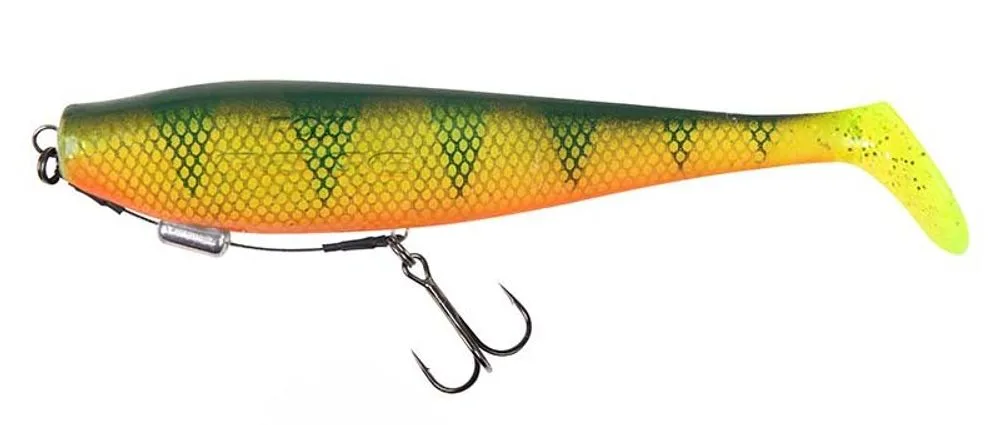 Fox Rage Gumová nástraha Zander Pro Shad Loaded UV Natural Perch - 18cm 53g