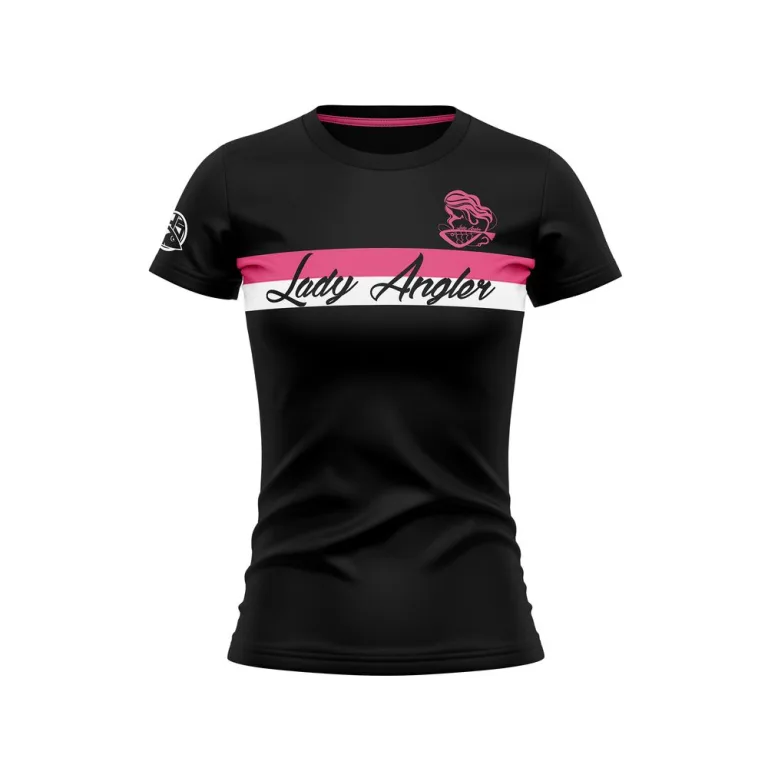 Hotspot Design Tričko Lady Angler s pruhy - S