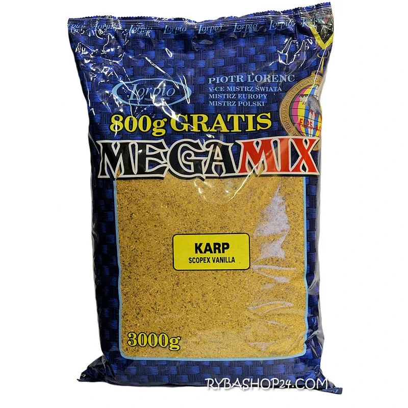 Lorpio Krmítková Směs Lorpio Megamix 3kg Příchuť: Cejn - Sweet Almond
