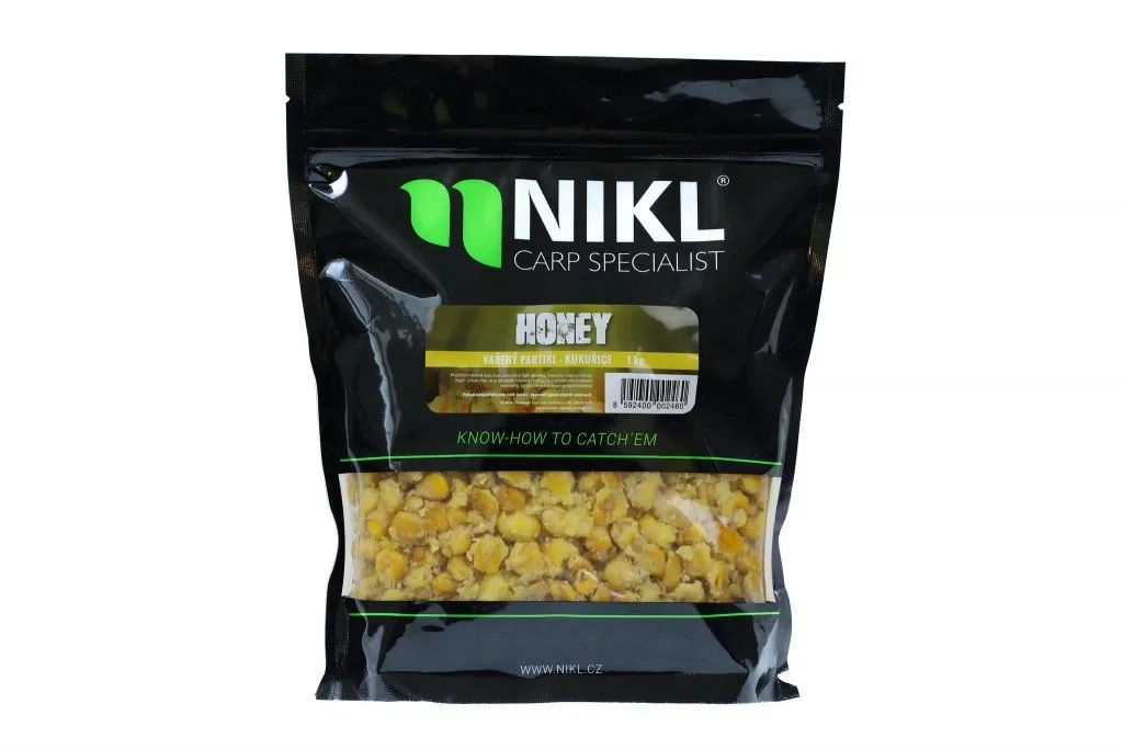 Nikl Vařený Partikl Kukuřice 1kg Hmotnost: 1kg, Příchuť: Honey