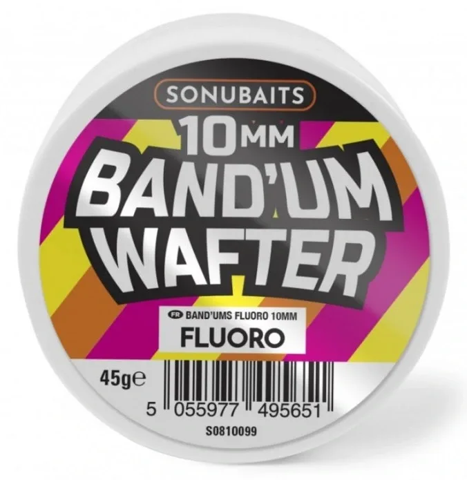 Sonubaits Dumbells Band'um Wafters Fluoro Hmotnost: 45g, Průměr: 8mm, Příchuť: Fluoro