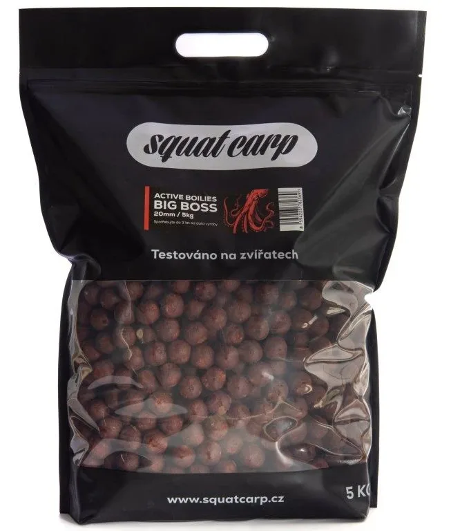 Squat carp active boilies big boss - 5 kg 20 mm