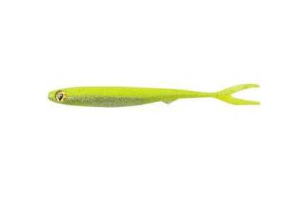 Fox Rage Gumová Nástraha Slick Finesse Super Soft UV Chartreuse Ayu - 11cm