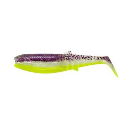 Savage Gear Gumová Nástraha Cannibal Shad Purple Glitter Bomb - 12