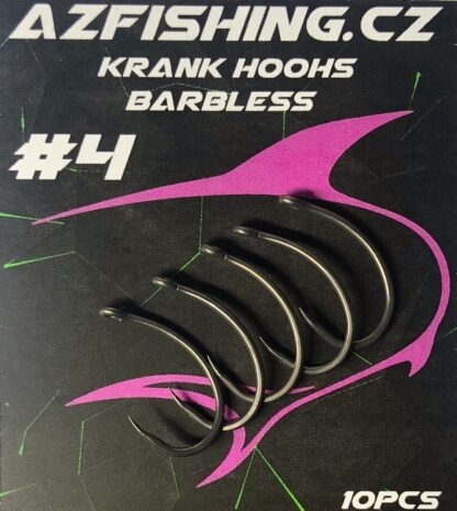 AzFishing Háčky Bez Protuhrotu Krank Hooks Barbless Varianta: bez protihrotu