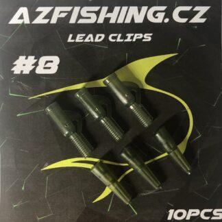 AzFishing Závěsky Lead Clips Velikost: #11